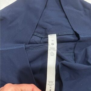 lululemon athletica Navy Blue Leggings like new sz 10